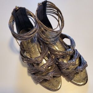 Loeffler Randall strappy knot sandal